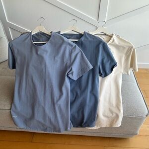 3 Lux BYLT tees bundle - medium